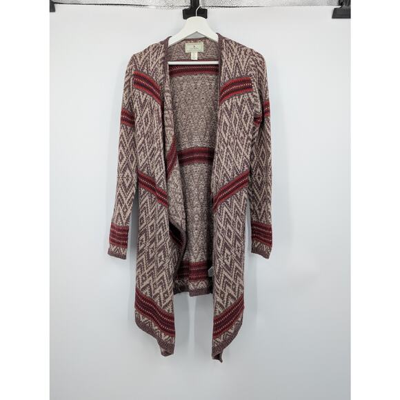 Ruby Moon Open Front Cardigan Women's Small Aztec Southwestern Rodeo Country - Picture 1 of 6